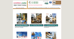Desktop Screenshot of connectindiaonline.com
