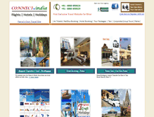 Tablet Screenshot of connectindiaonline.com